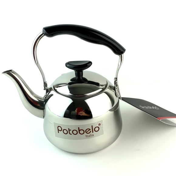 Potobelo Italia Tea Kettle Teapot 1 Qt - Picture 1 of 7